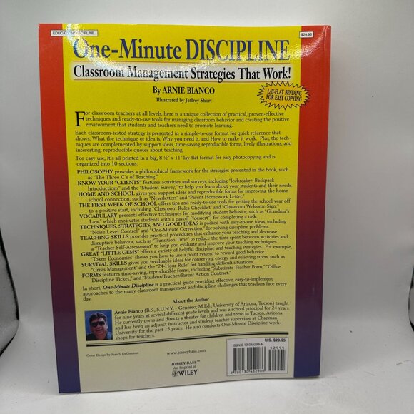 One-Minute Discipline: Classroom Management Strategies That Work By Arnie Bianco - Picture 2 of 5
